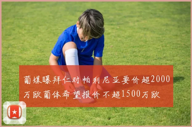 葡媒曝拜仁对帕利尼亚要价超2000万欧葡体希望报价不超1500万欧